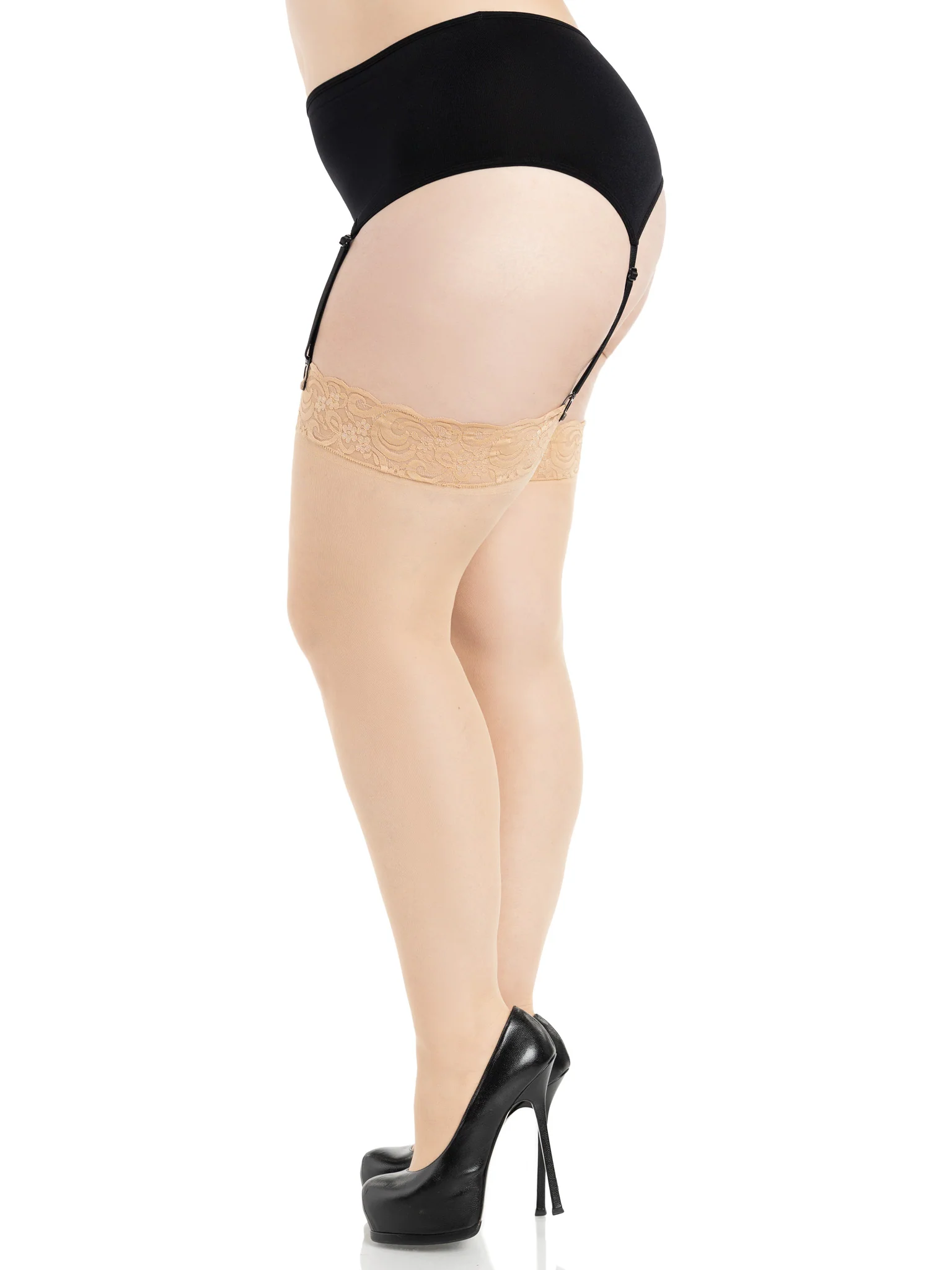 Plus Alix Thigh High Stockings - Image 10