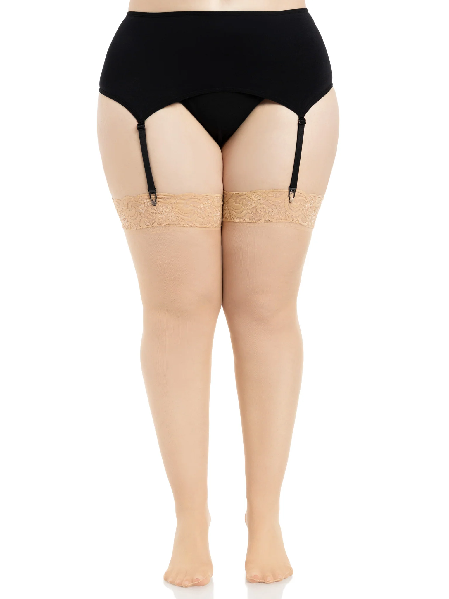 Plus Alix Thigh High Stockings - Image 9