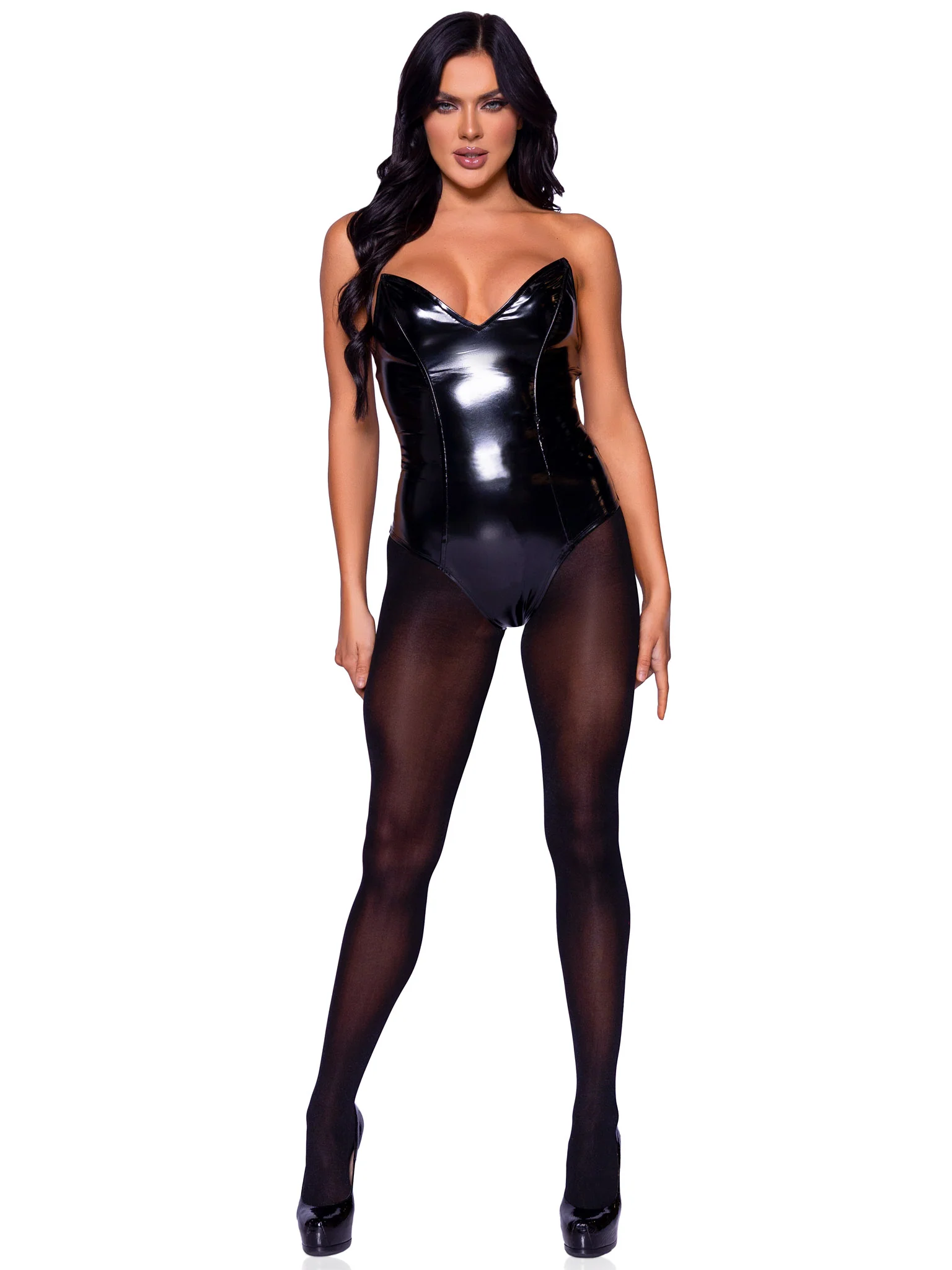 Vinyl Boned Bodysuit - Image 7