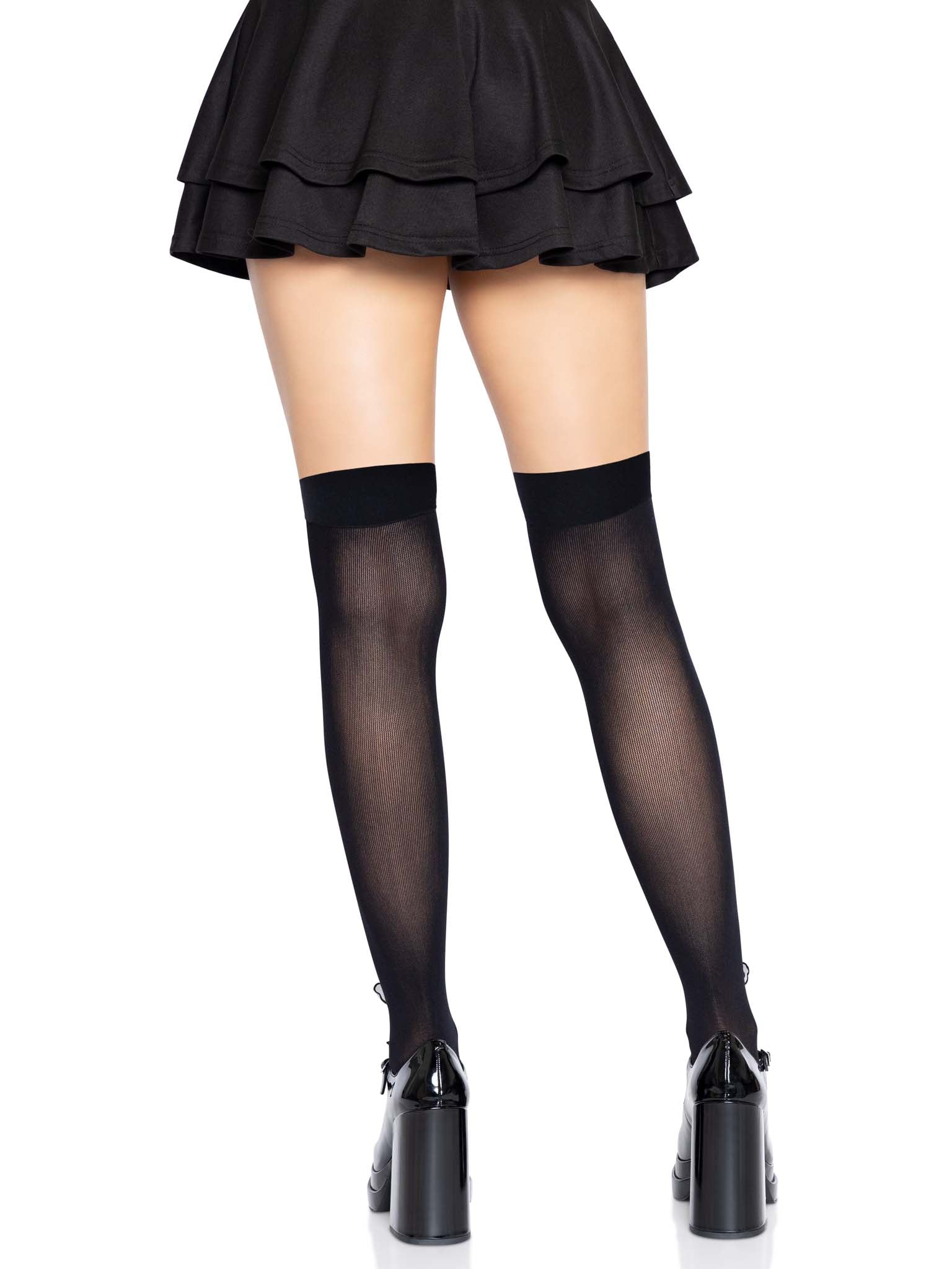 Butterfly Cut Out Thigh Highs - Image 3