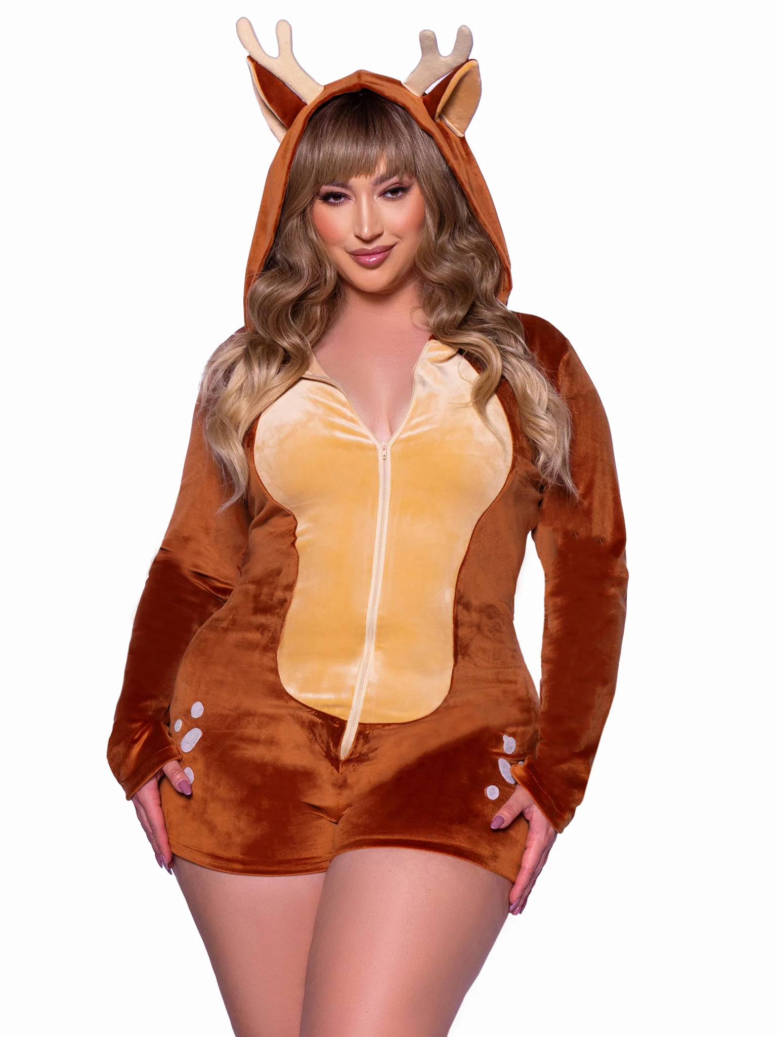 Plus Comfy Fawn Costume - Image 4