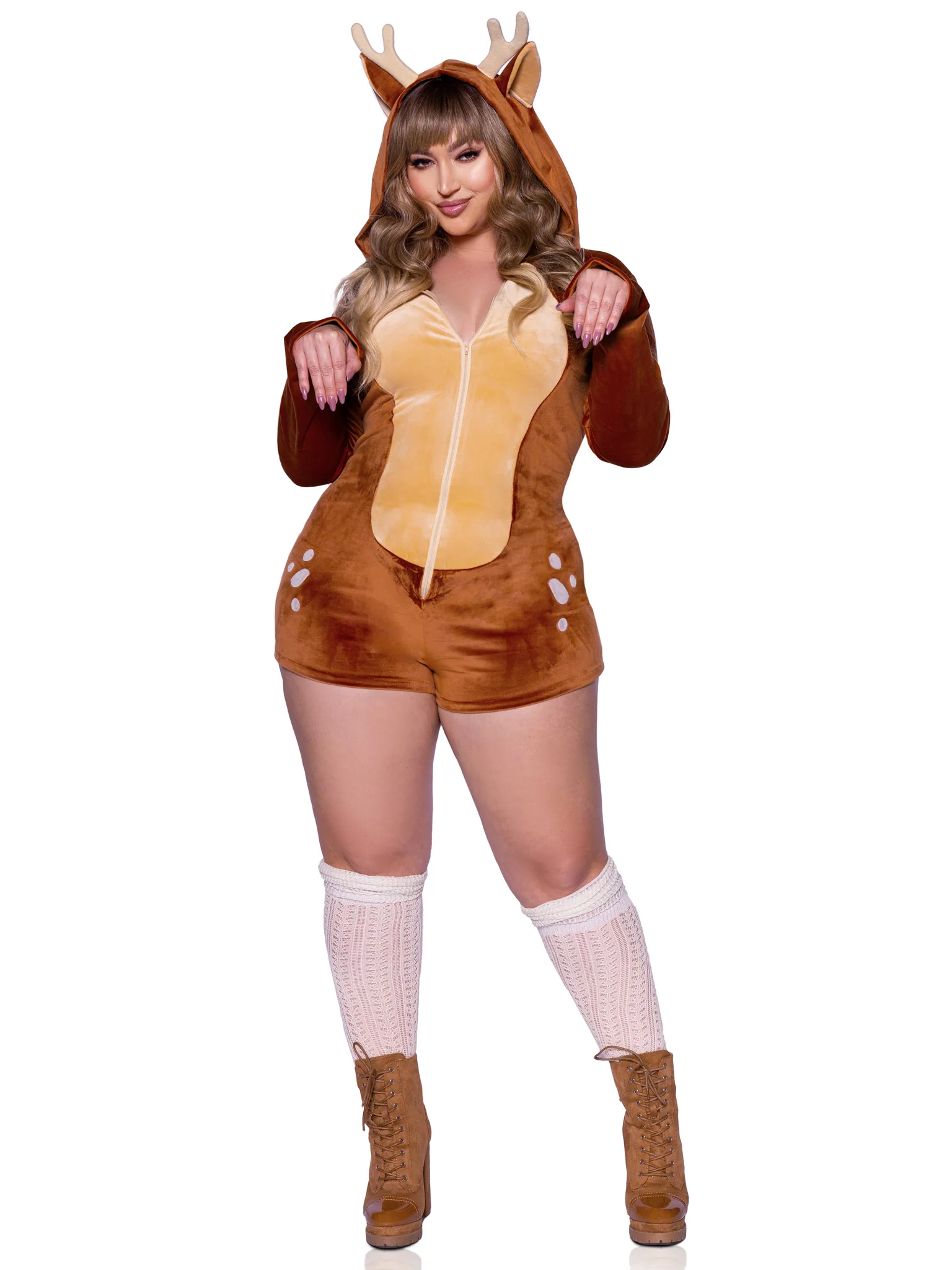 Plus Comfy Fawn Costume - Image 5