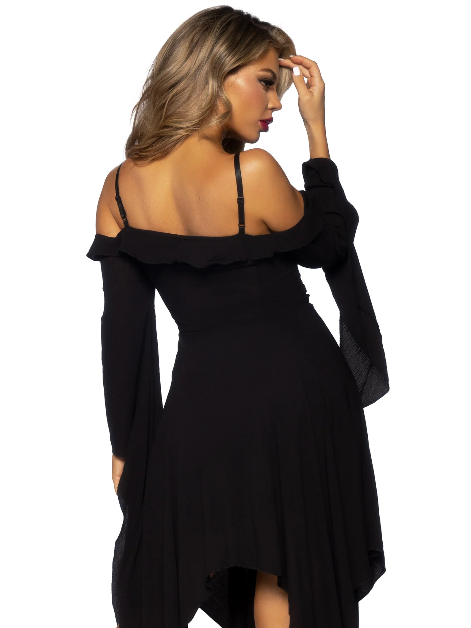 Bell Sleeved Peasant Dress - Image 6