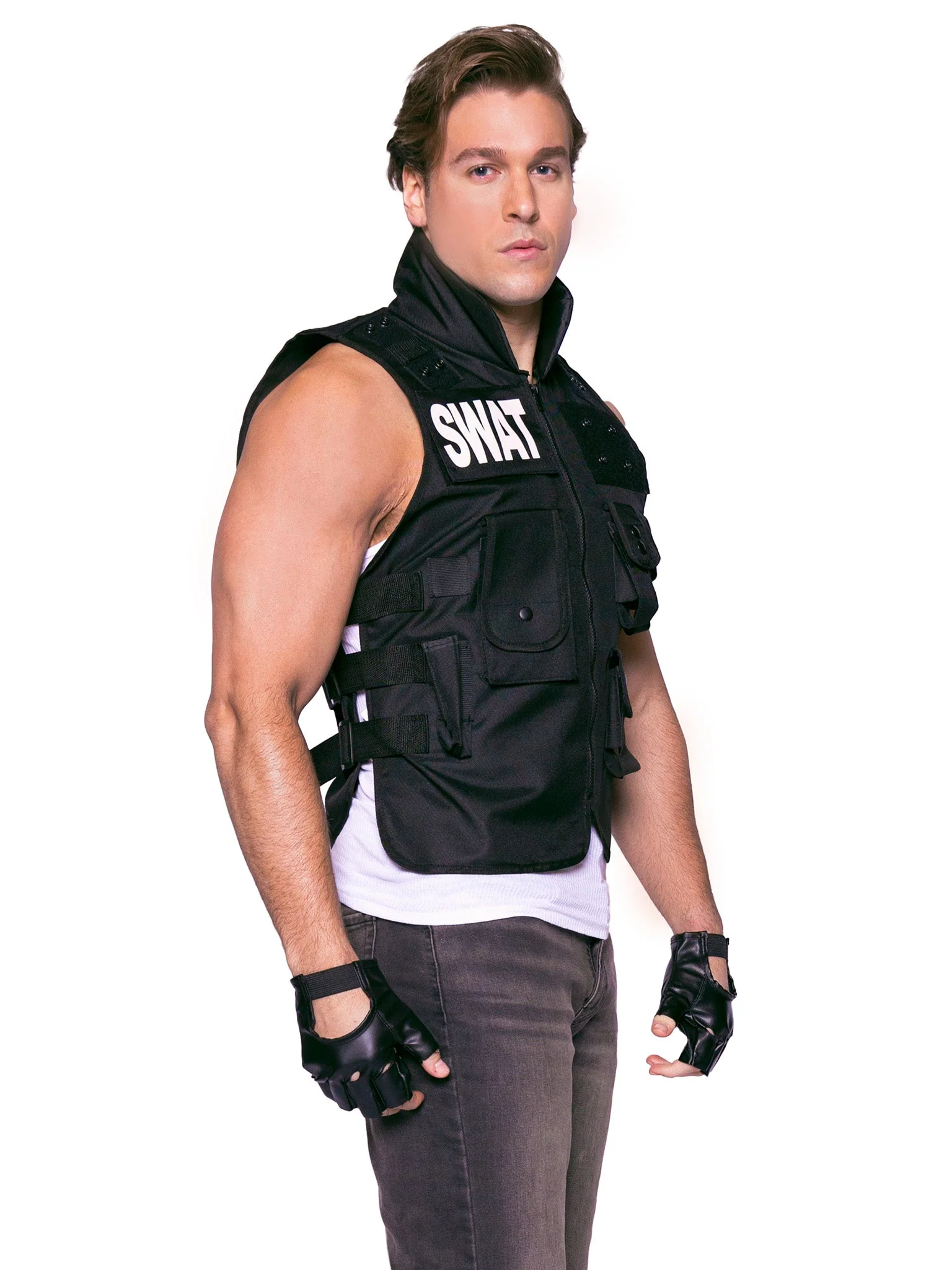Men's SWAT Commander Costume - Image 4