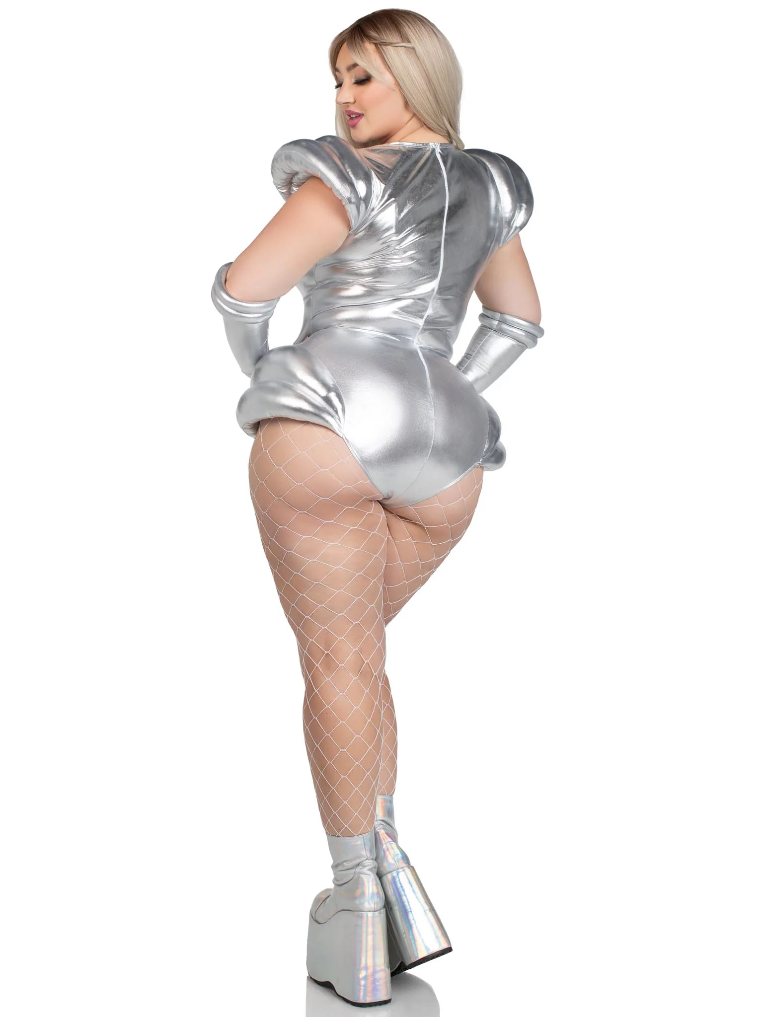 Plus Cosmic Cutie Alien Costume - Image 6