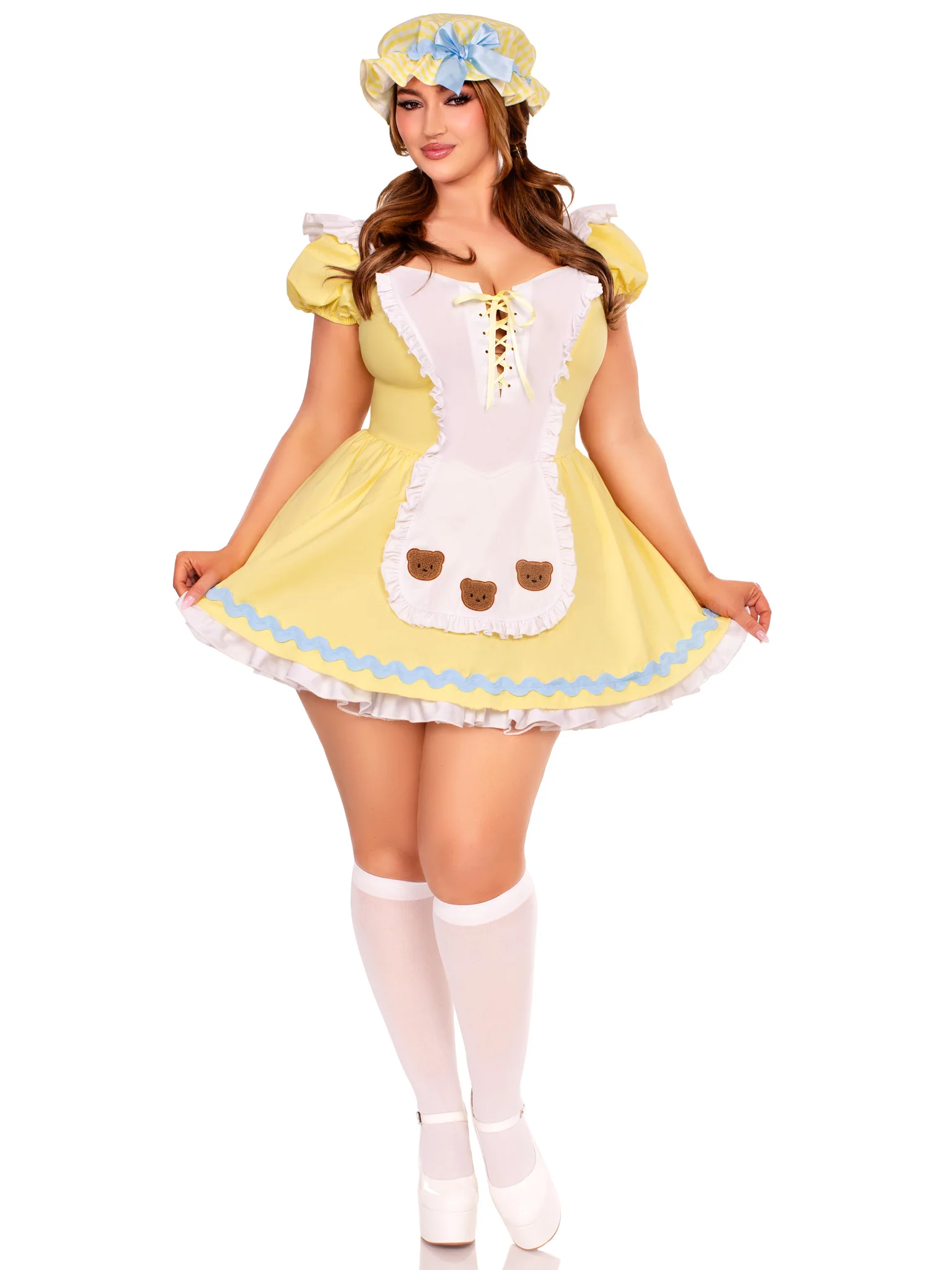 Plus Beary Cute Goldilocks Costume - Image 4