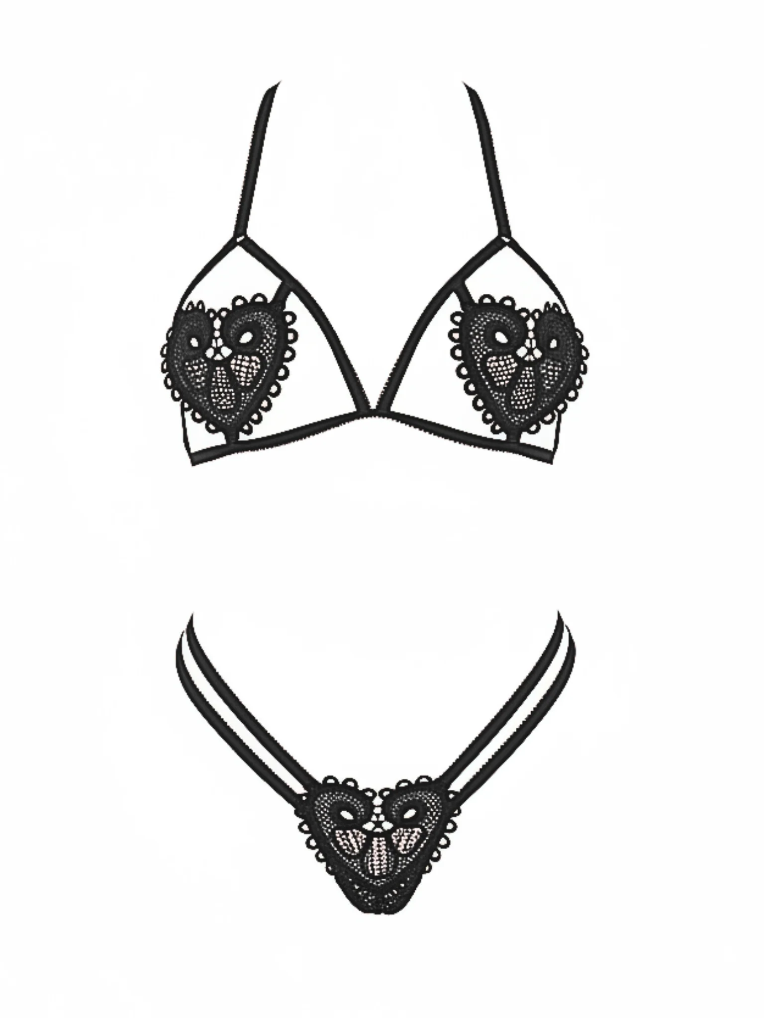 Illicit Affair Bra and Panty Set - Image 15