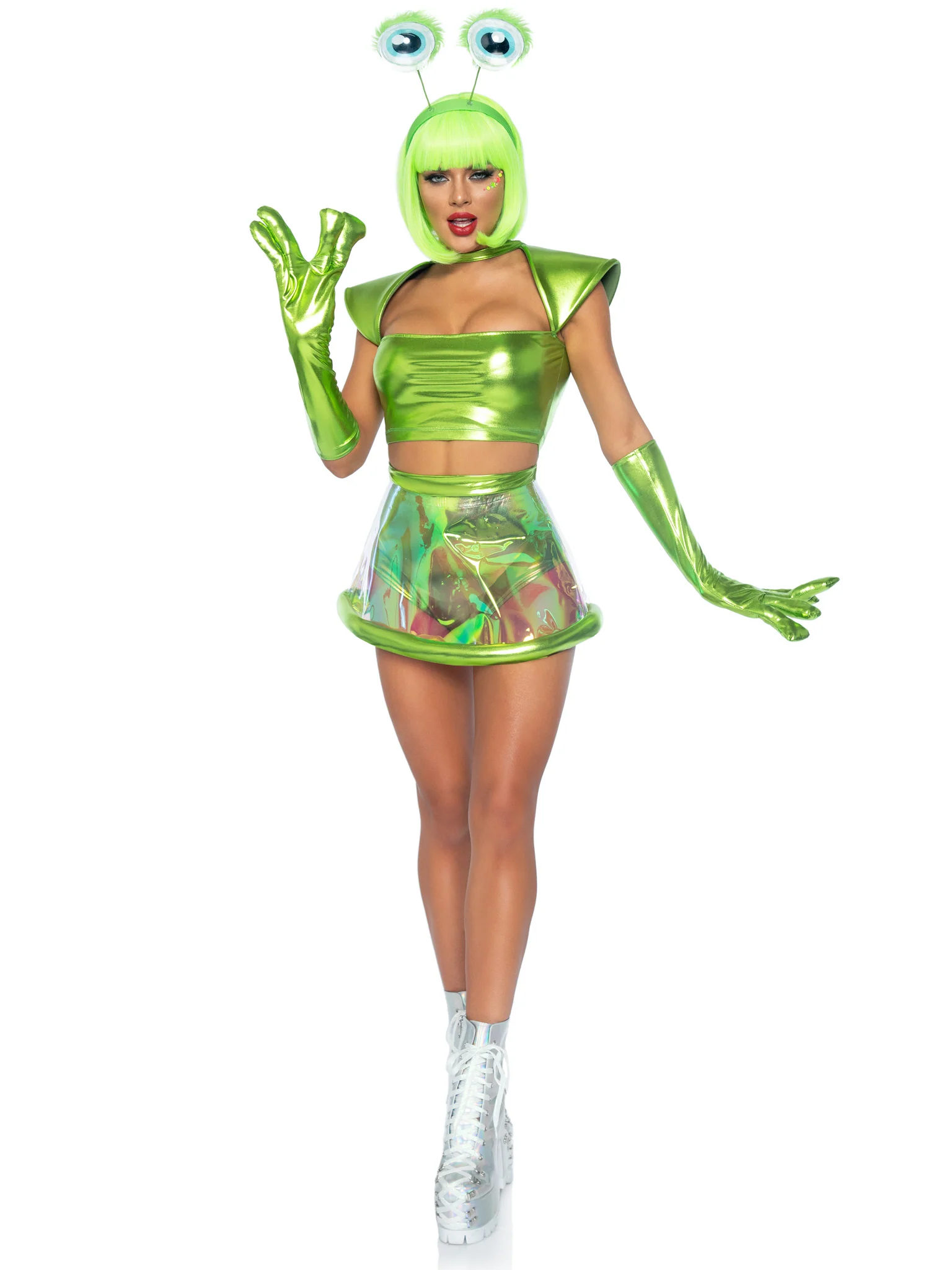 Beam Me Up Babe Alien Costume - Image 4