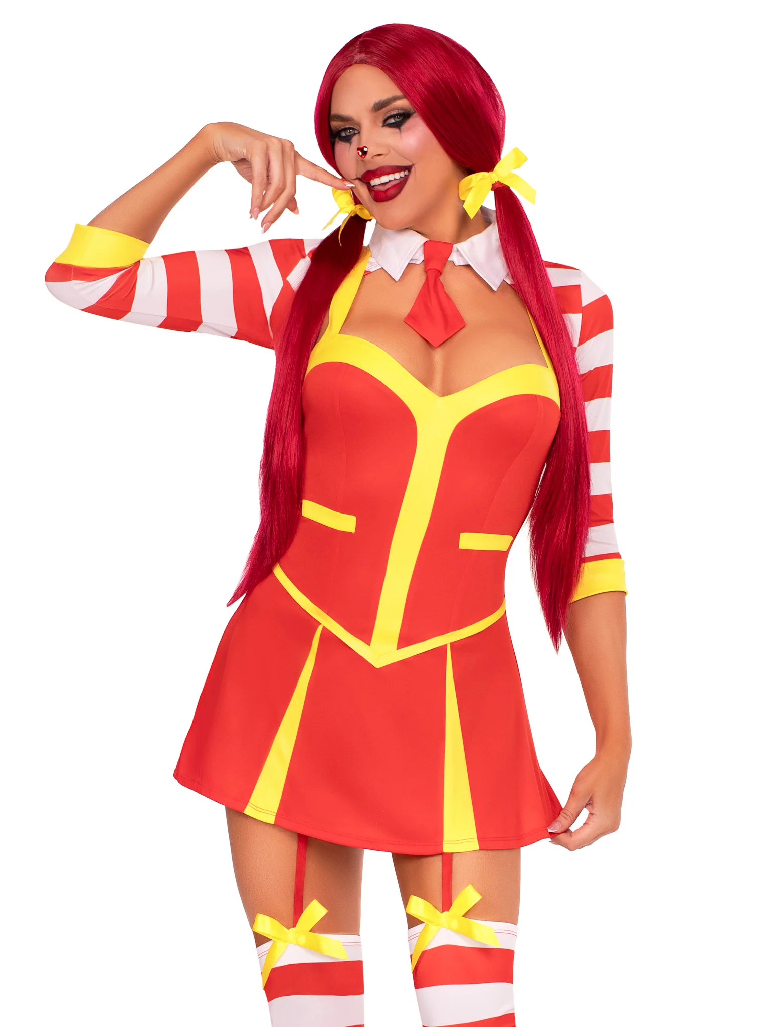 Ketchup Clown Costume - Image 4