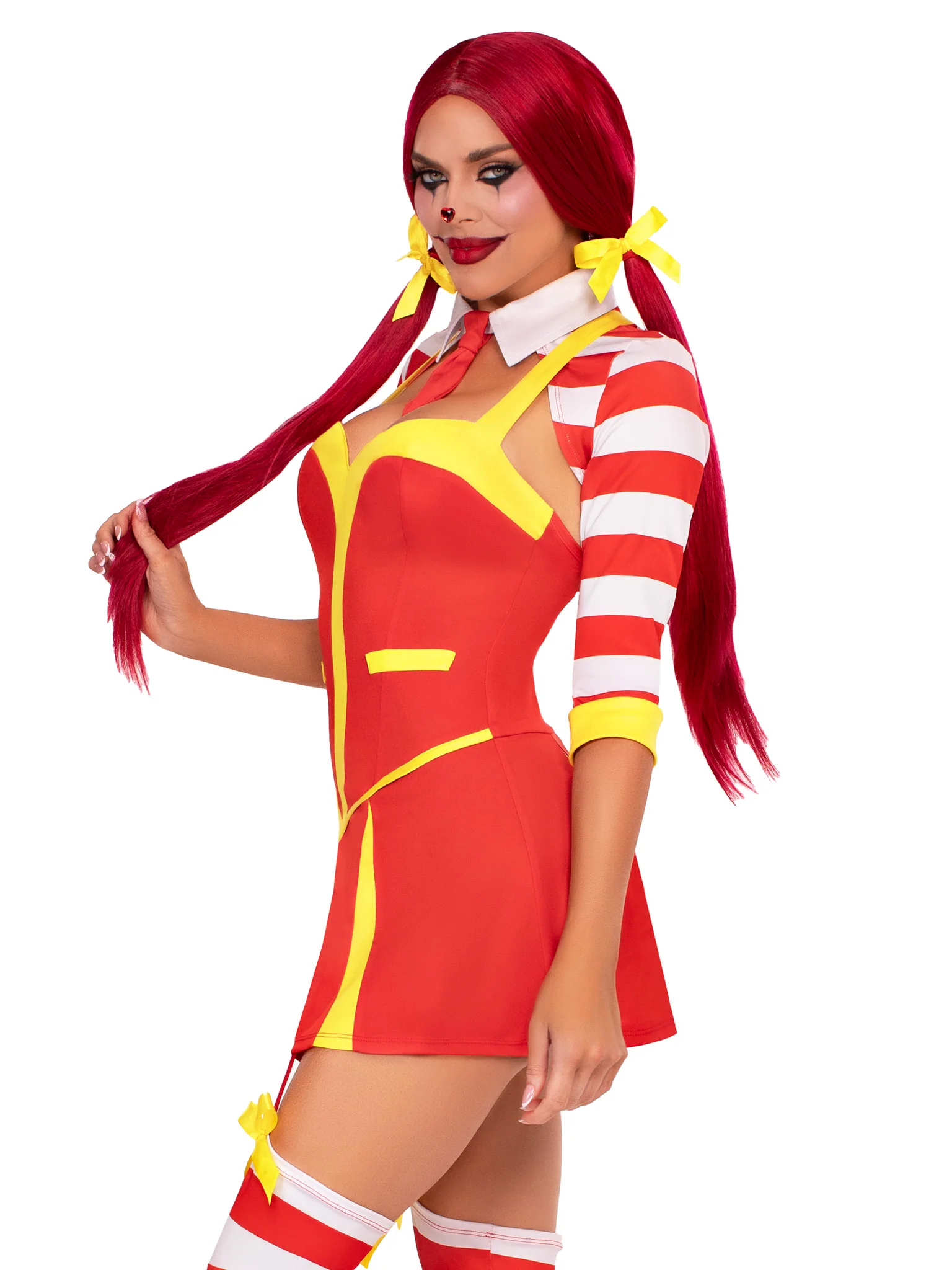 Ketchup Clown Costume - Image 3