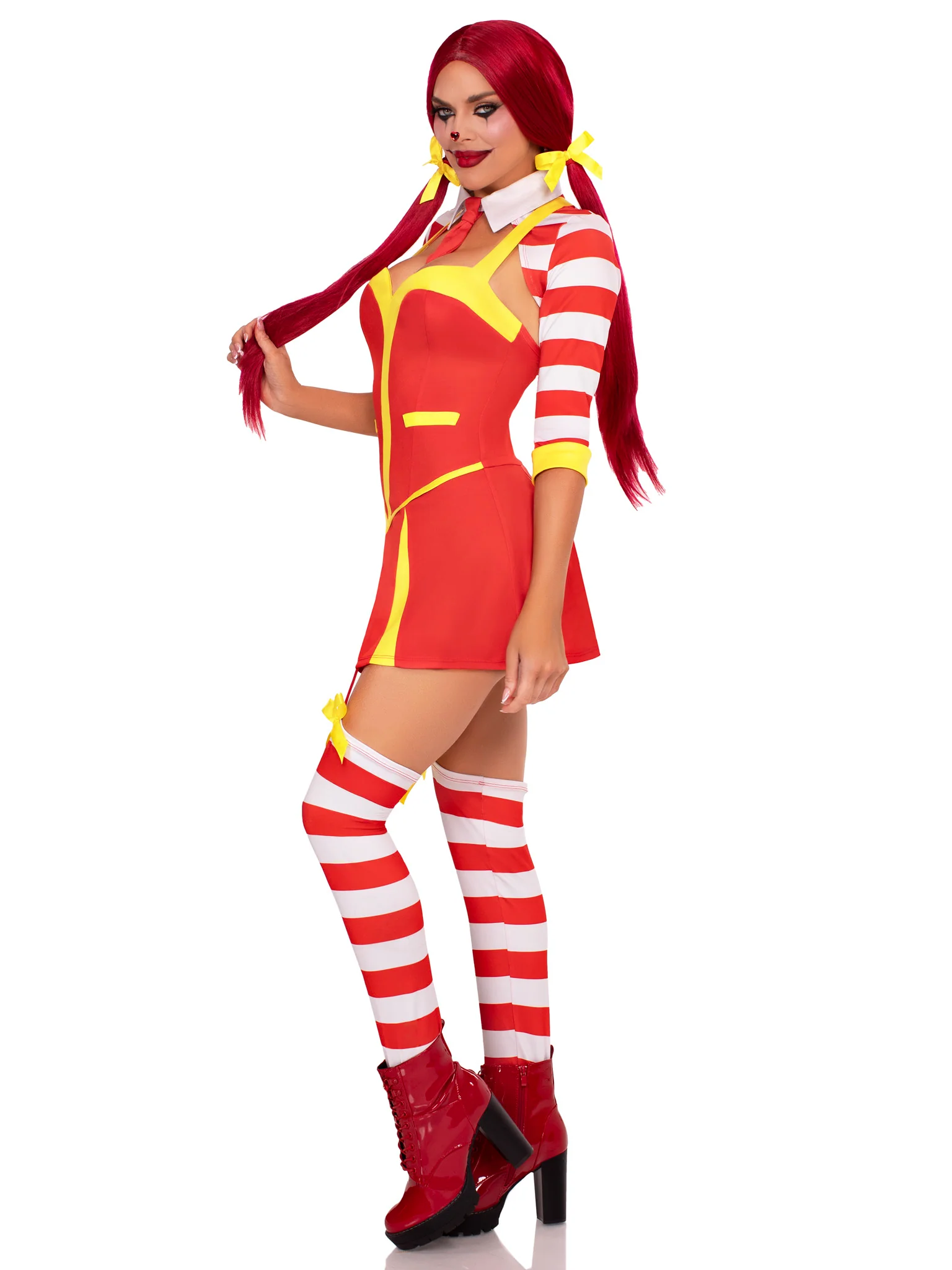 Ketchup Clown Costume - Image 5